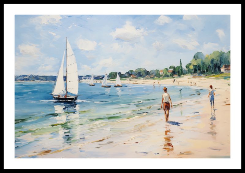 Plakat 60x40cm Życie na Brzegu zdjęcie 3