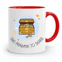 Kubek Czerwony Prawnika Taki Prawnik To Skarb Z Nadrukiem Ze Zdjęciem