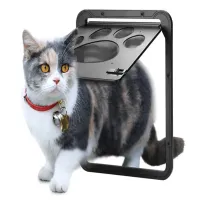 Drzwiczki dla psa kota klapka wejście przejście wahadłowe 24x29cm