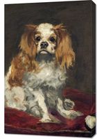 Obraz 60x90cm A King Charles Spaniel,  Edouard Manet do Salonu