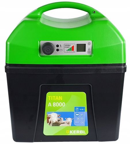 Elektryzator akumulatorowy TITAN A 8000 Kerbl na Arena.pl