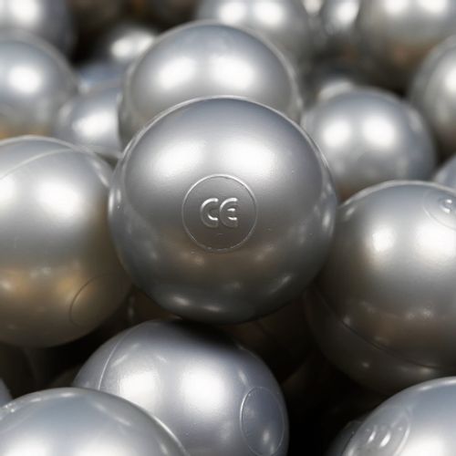 Kulki do zabawy ø7cm 400szt srebrne na Arena.pl