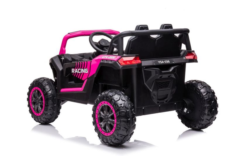 Auto Na Akumulator YSA036 Różowy 4x4 zdjęcie 4