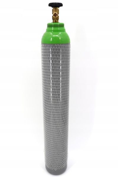BUTLA 10L MIX (ARGON+CO2) 200BAR PEŁNA zdjęcie 3