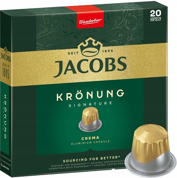 Jacobs kapsułki do NESPRESSO(r)* Kronung Crema 20 zdjęcie 1