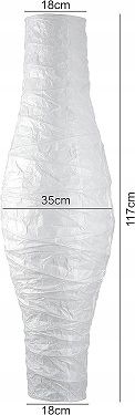 ABAŻUR DO LAMPY STOJĄCEJ KLOSZ DO LAMPY STOJĄCEJ KLOSZ PAPIEROWY 117 X na Arena.pl