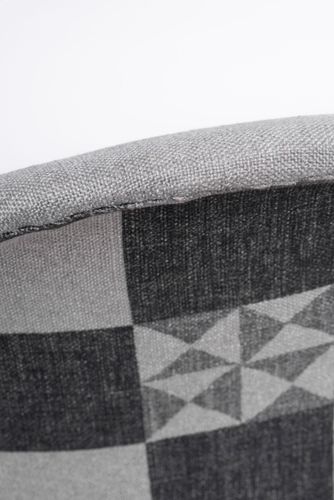 Krzesło P018 DAR Pattern szare/patchwork  D2 na Arena.pl