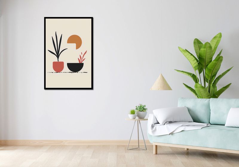 Plakat 68x101cm Domowy Ogród zdjęcie 4