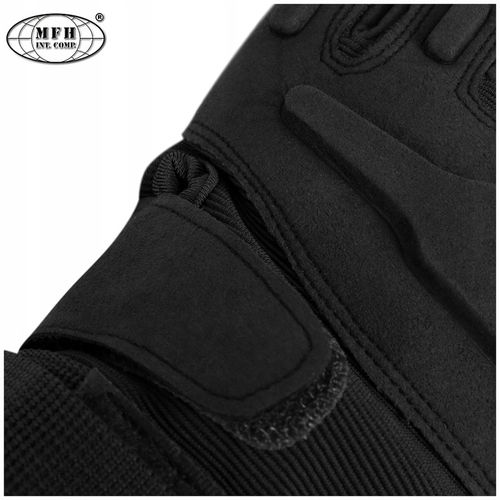 RĘKAWICE TAKTYCZNE BEZ PALCÓW PRO MFH Czarne XXL na Arena.pl