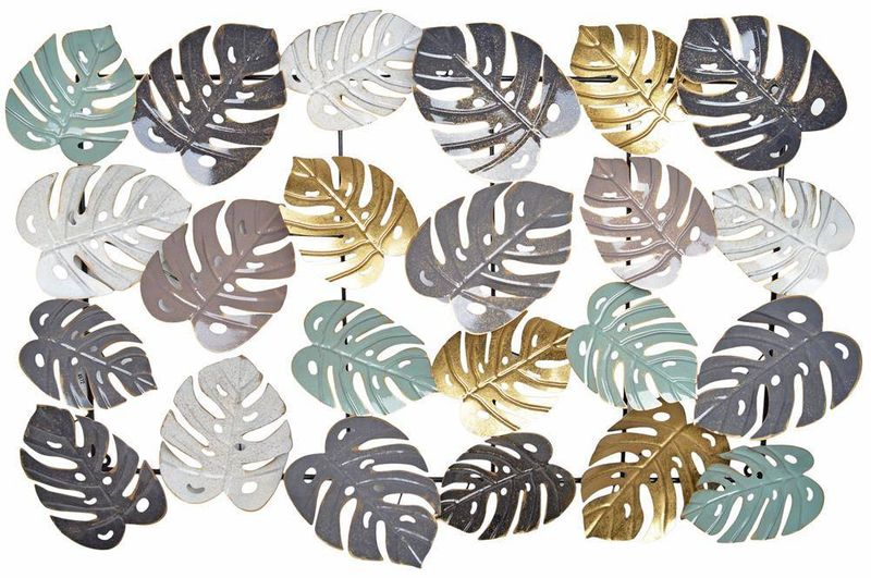 Dekoracja ścienna metalowa w monstery zdjęcie 1