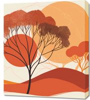 Obraz 60x70cm Ostatnie Promienie Słońca