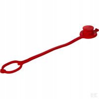 Pokrywa Gniazda HP ISO 12.5 - Czerwona