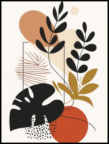 Plakat 75x100cm Zawisły Liść na Arena.pl