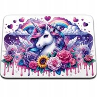 PODKŁADKA POD MYSZKĘ 24 x 20 - JEDNOROŻEC UNICORN KOŃ