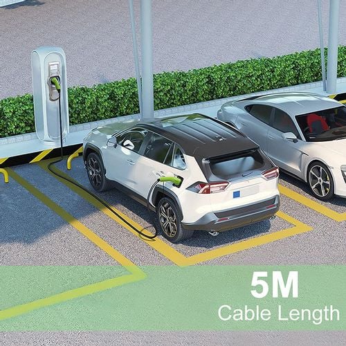 Qoltec Kabel EV Typ 2 do ładowania samochodu | 230V | 7kW | 32A | 5m na Arena.pl