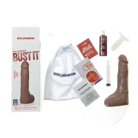 doc johnson bust it 8.5” model z funkcją dozowania 30 ml - biały