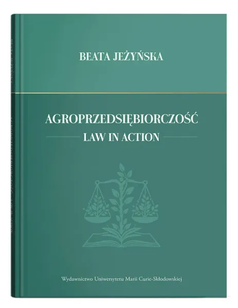Agroprzedsiębiorczość. Law in Action zdjęcie 1