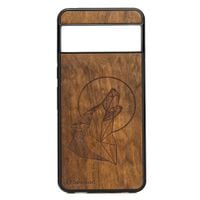 drewniane etui bewood do google pixel 8 wilk imbuia