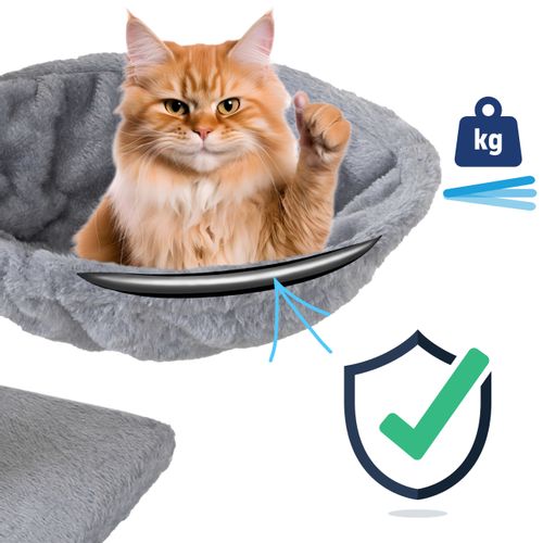 DRAPAK DLA KOTA WIELOPOZIOMOWY 52x32x69 cm PIOPIELATY na Arena.pl