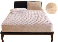 POKROWIEC NA MATERAC OCHRANIACZ PIKOWANY PLUSZ WODOODPORNY 180x200x30