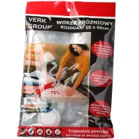 Worki próżniowe 50x60 cm na ubrania Verk Group dla praktycznego przechowywania