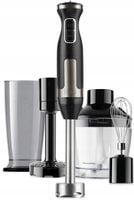 Blender ręczny Black+Decker BXHBA1500E 1500W Funkcja Turbo 4 ostrza 0,8L