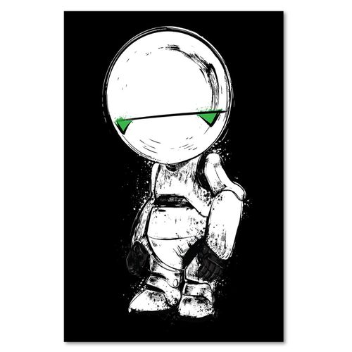 Obraz na płótnie - Canvas, Biały droid 50x70 na Arena.pl