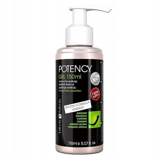 Potency Gel Lube żel na mocną erekcje 150 ml zdjęcie 1