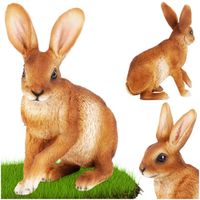 Figurka Zając Królik Ogrodowa Ozdobna Dekoracyjna na Ogród Balkon Taras