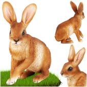 Figurka Zając Królik Ogrodowa Ozdobna Dekoracyjna na Ogród Balkon Taras