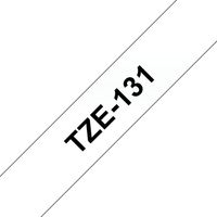 Brother Tape Black on Clear 12mm