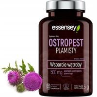 OSTROPEST PLAMISTY Mocny Ekstrakt Z NASION Wątroba Trawienie SYLIMARYNA