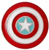 Broszka The Shield Tarcza Kapitan Ameryka Symbol Vibranium DC Cpt America