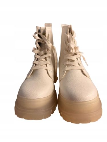 Buffalo botki damskie białe r.41 na Arena.pl