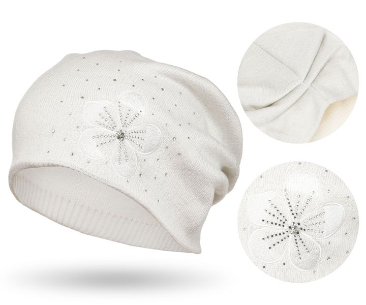 czapka ptn hat-02-7507 white zdjęcie 1