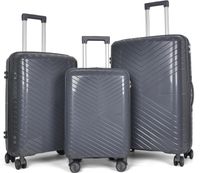 19916 Zestaw walizek twardych na kółkach lekkie walizki samolotowe