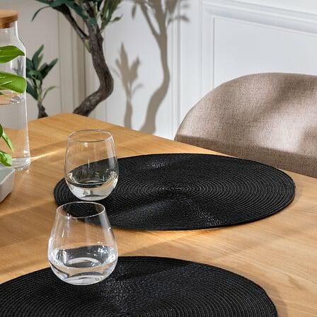 Podkładka 38 cm pleciona czarna na Arena.pl