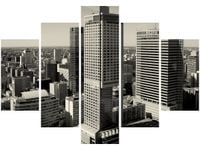 105CM 150CM OBRAZ 5 ELEM WARSZAWA DRUK