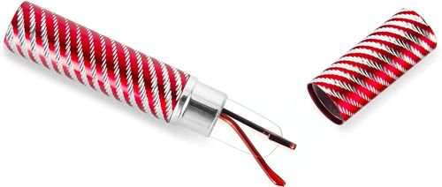 Okulary do czytania KoKoBin bezramkowe kieszonkowe +3.0D czerwone 1 szt. na Arena.pl