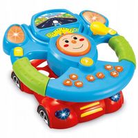 INTERAKTYWNA Kierownica MUZYCZNA Samochodowa LED Auto ZABAWKA INTERAKTYWNA