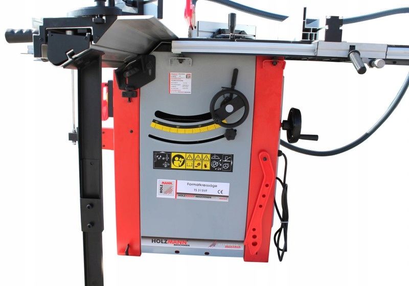 Piła formatowa TS315VF2000 formatówka krajzega pilarka podcinakiem stołowa zdjęcie 11