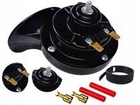 KLAKSON FANFARA SYGNAŁ DŹWIĘKOWY SAMOCHODOWY MOTORU ŚLIMAK 12V GŁOŚNY