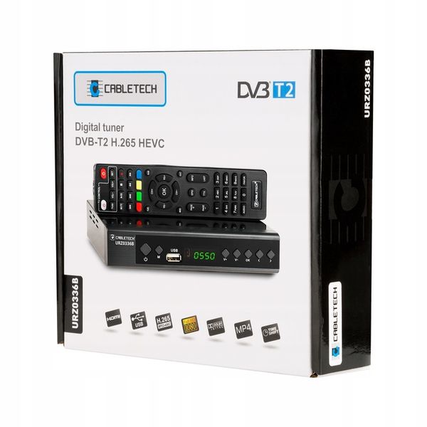 DEKODER TUNER TV NAZIEMNEJ HD DVB-T2 HEVC H.265 zdjęcie 12
