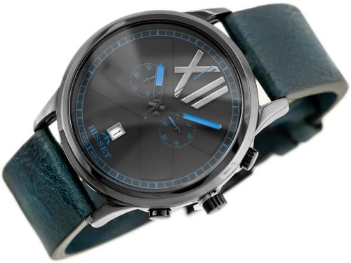 BISSET BSFE89 - CERAMICZNY / CHRONOGRAF (zb074b) na Arena.pl