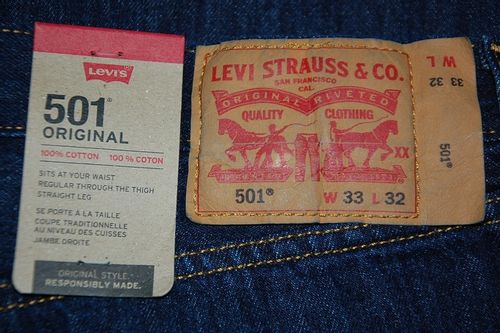 LEVIS 501 33/32 W33 L32 STRAIGHT 0115 pas 86 cm na Arena.pl