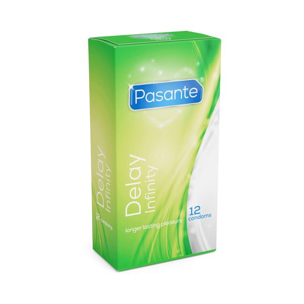 pasante delay/infinity condoms 12 pcs zdjęcie 2
