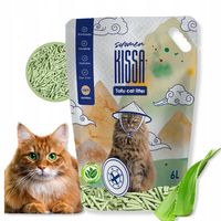 SUOMEN KISSA żwirek zbrylający tofu dla kota o zapachu ALOESU 6 l