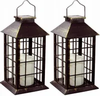 2x Latarenka ogrodowa LED SOLARNA Lampion Latarnia SuperLED