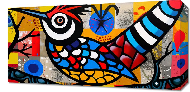 Obraz 60x30cm Ptak Na Wznak zdjęcie 1