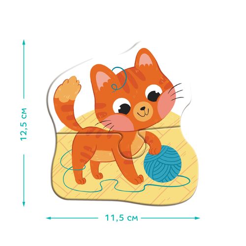 Puzzle Dodo  Baby Puzzle 4 W 1 "Zwierzęta Domowe" 300688 na Arena.pl